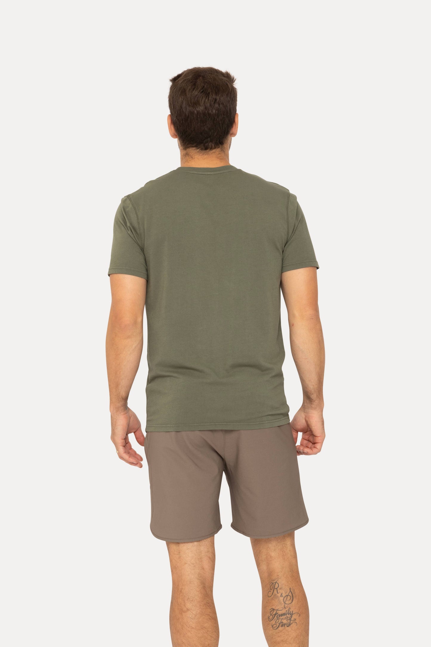 Pima Cotton Blend Short Sleeve Tee