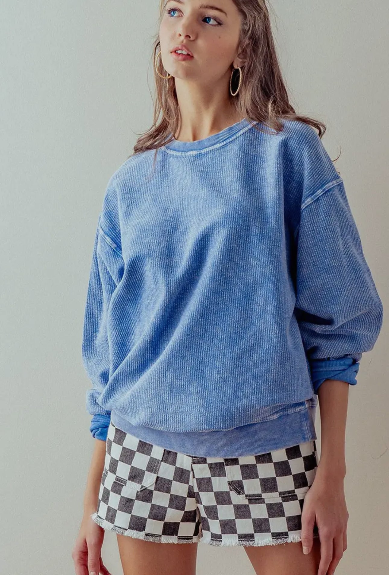 Emily Oversized Vintage Wash Sweater