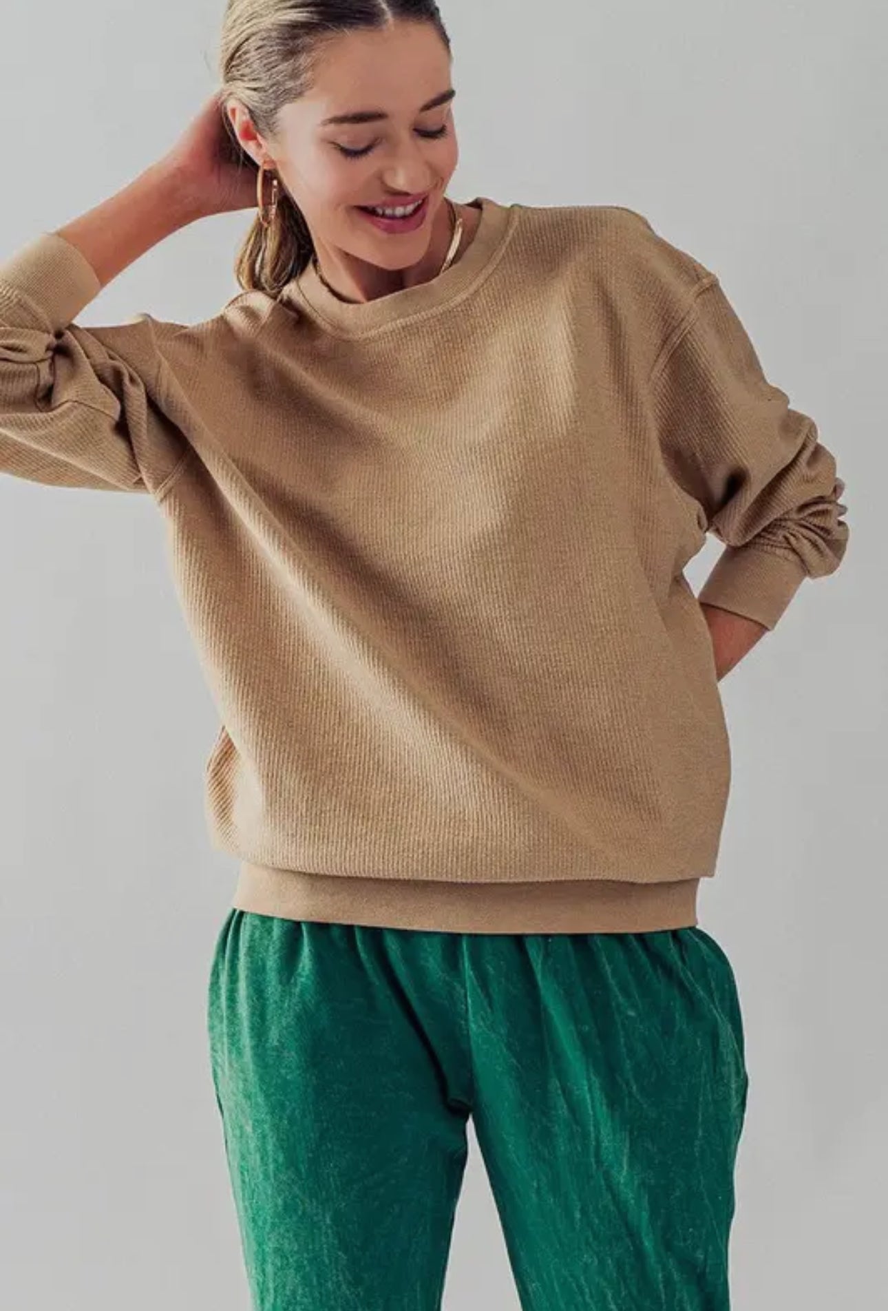Emily Oversized Vintage Wash Sweater