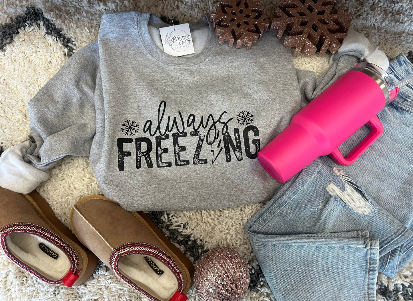 Always Freezing Crewneck