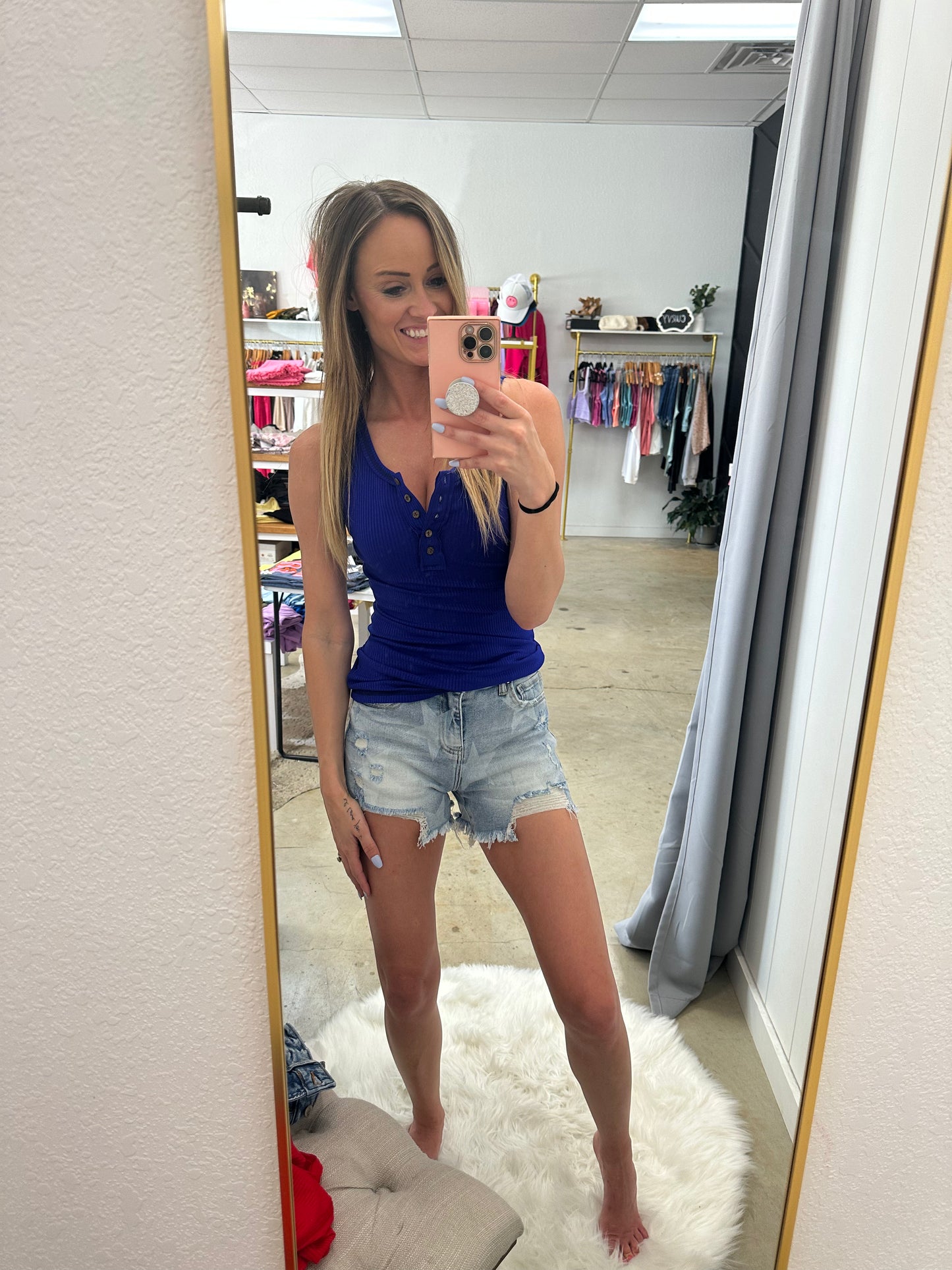 Summer Ready Ribbed Tank