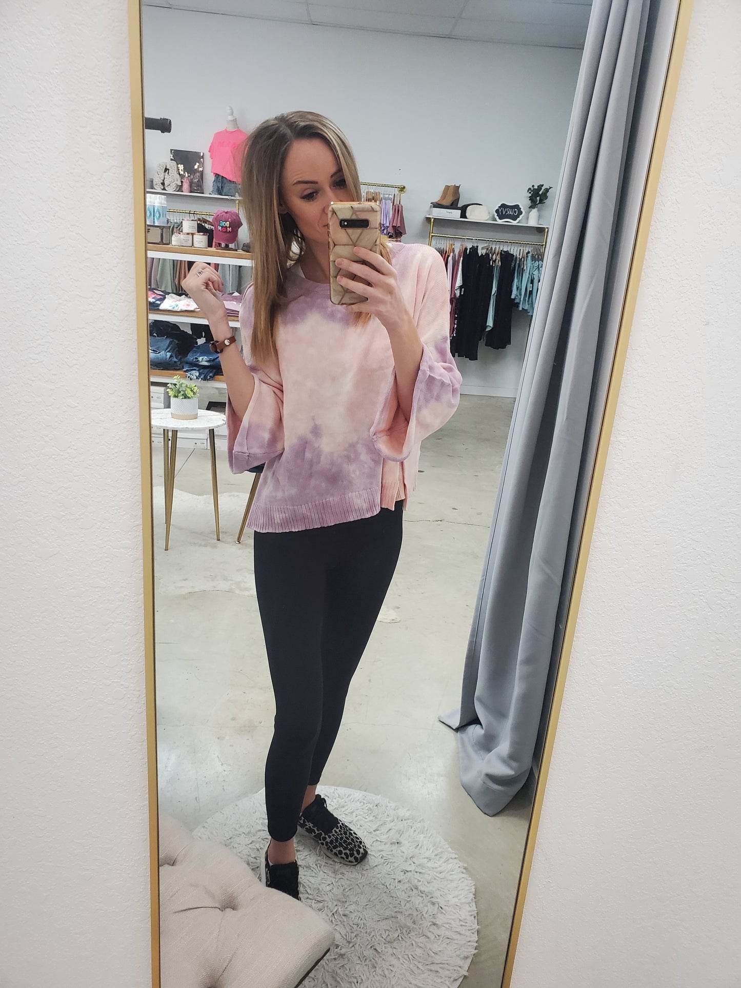 Easy Like Sunday Tie-Dye Sweater