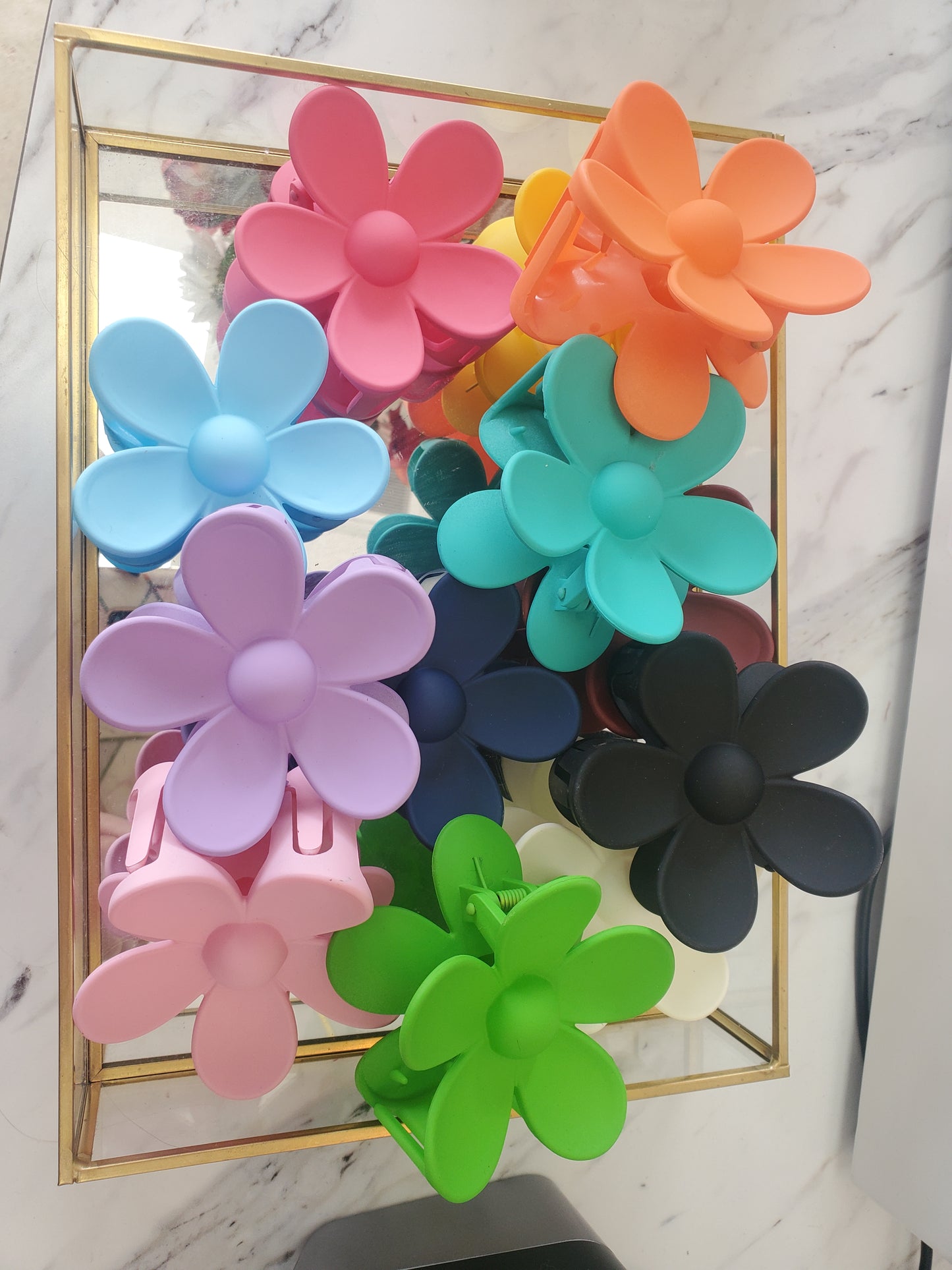Daisy Flower Hair Clip