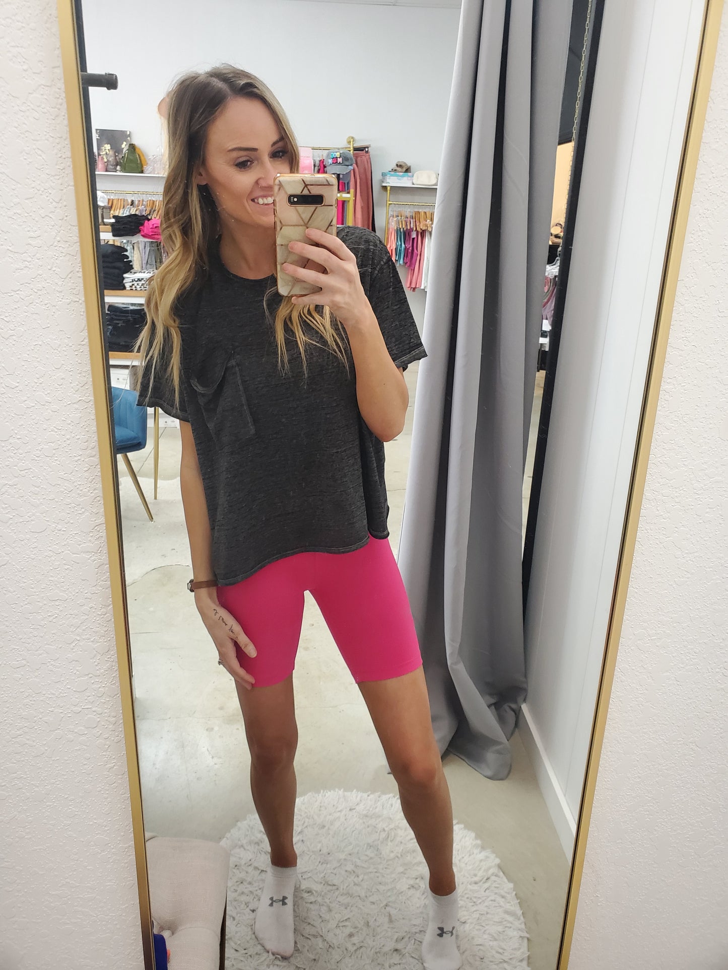 Easy Going Washed Burnout Tee