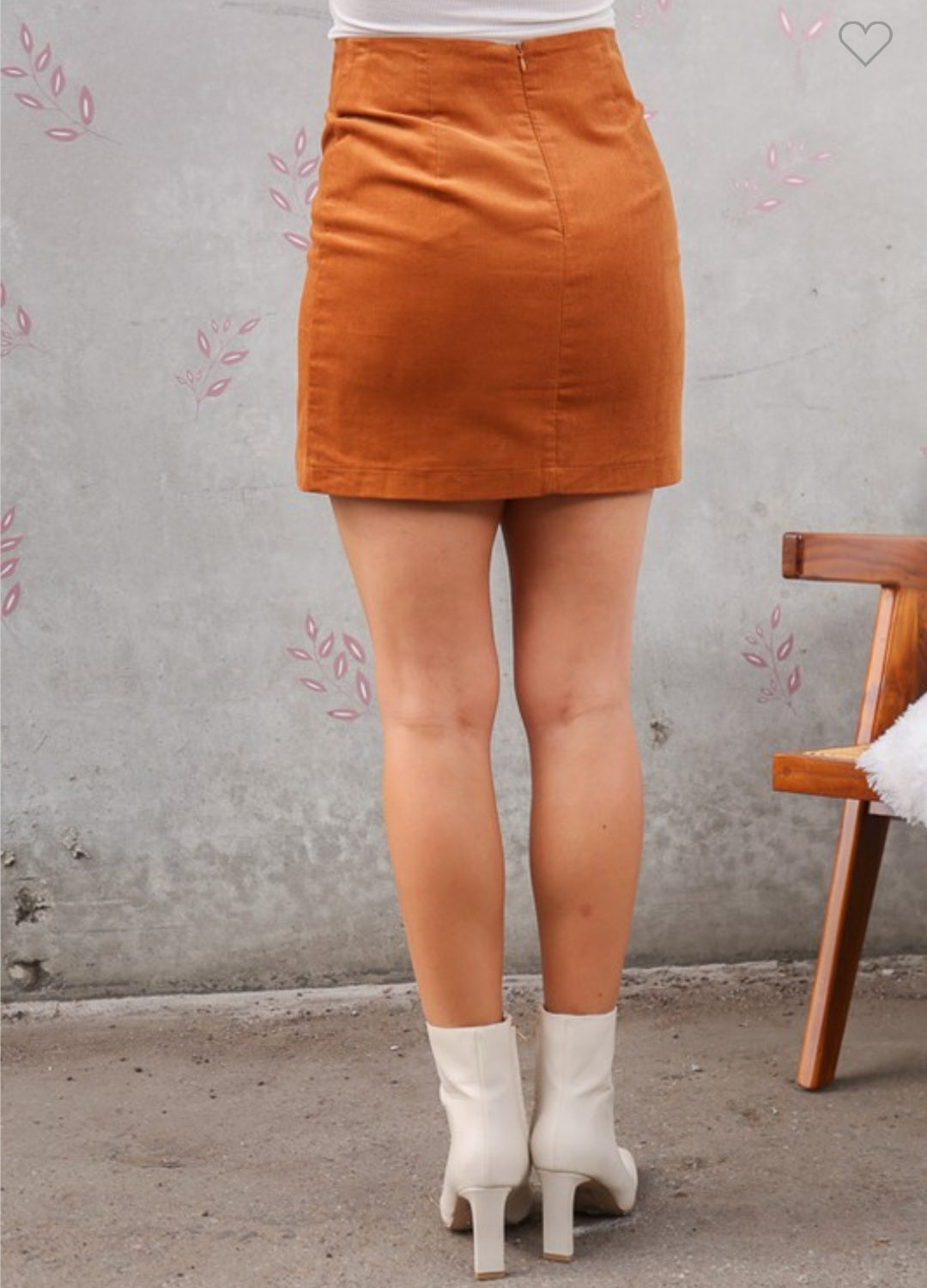 Corduroy Skirt