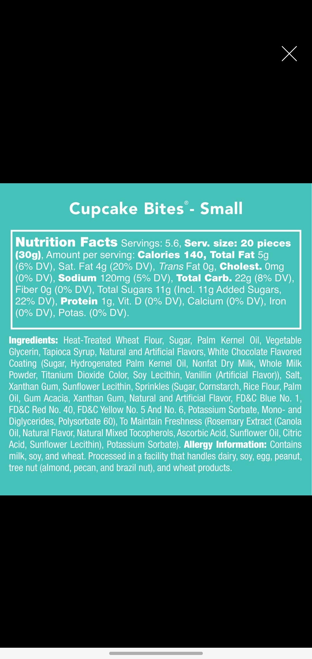 Cupcake Bites