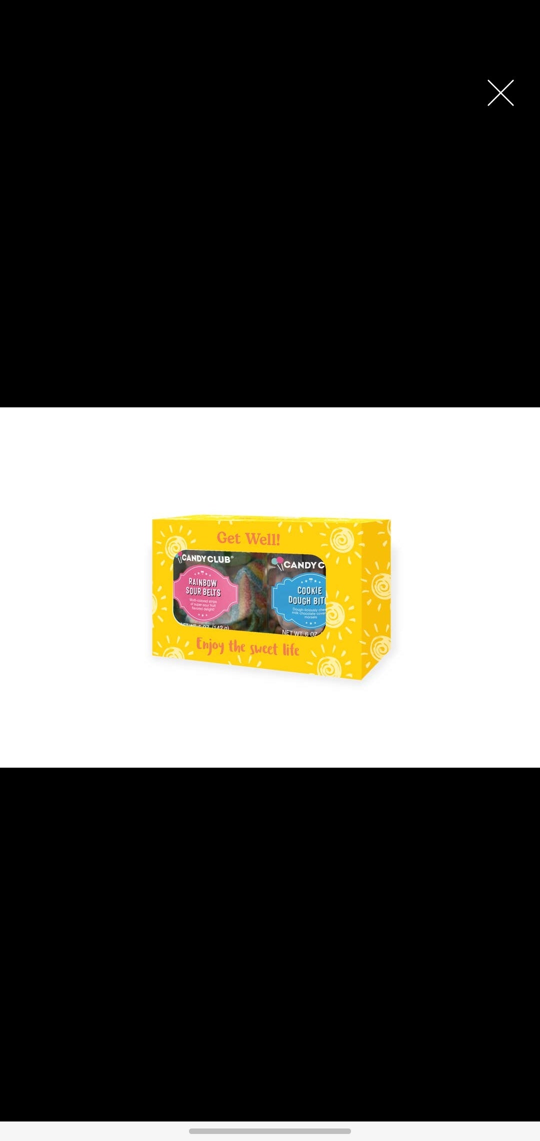 Get Well Soon: Candy Gift Box