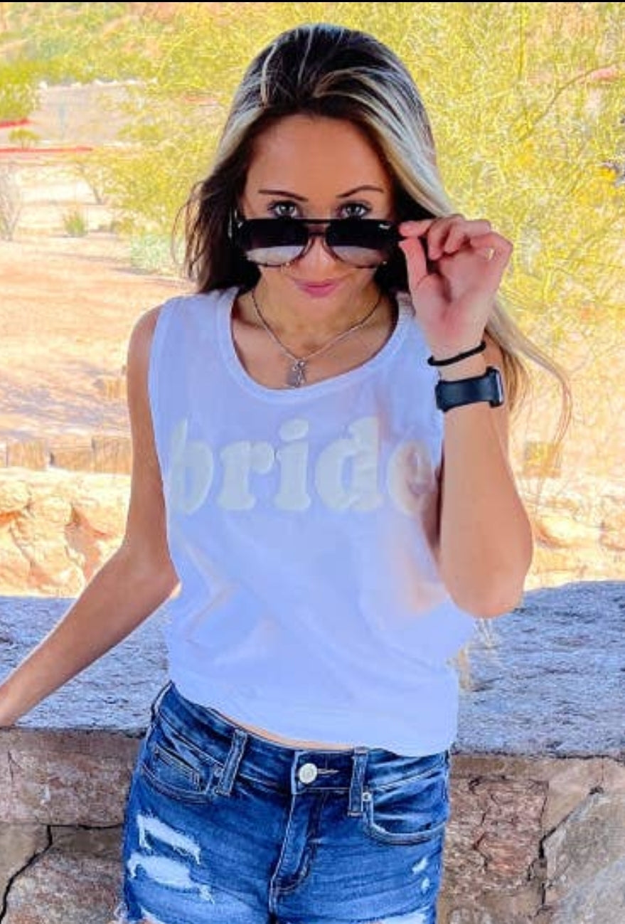Bride Magic Puff Tank Top