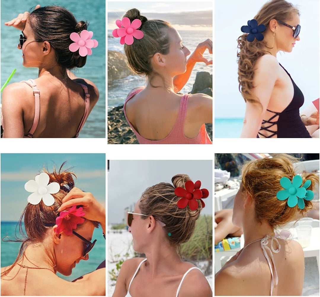 Daisy Flower Hair Clip
