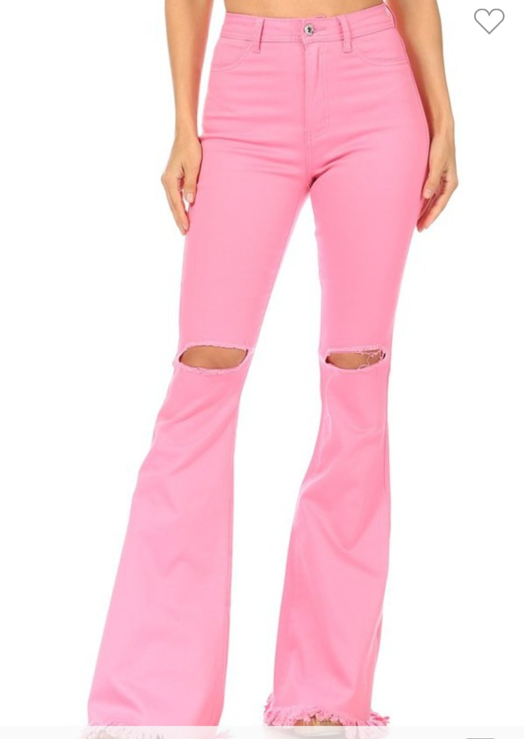 Dolly Flare Pink Pants