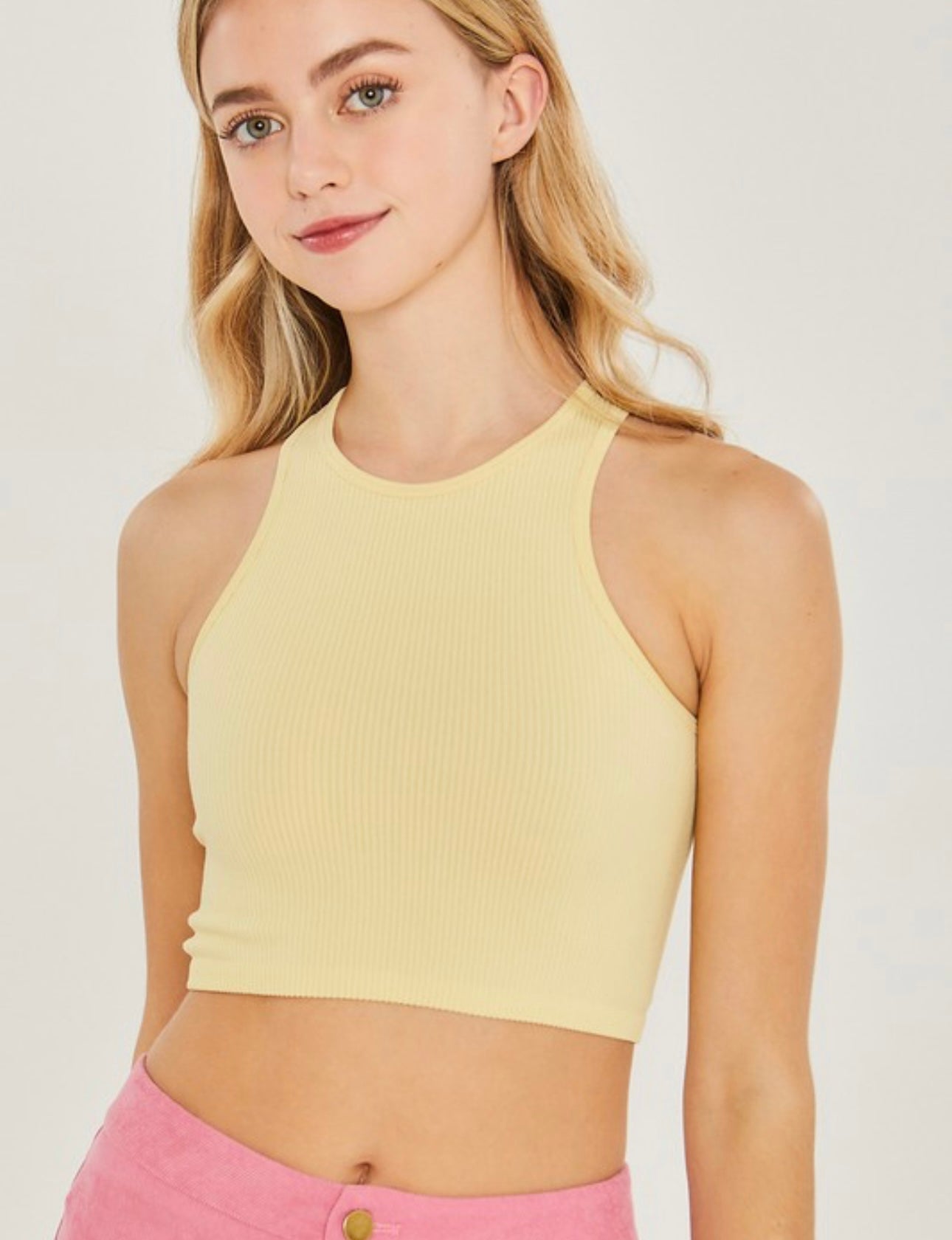 Feel Good Seamless Crop Tank