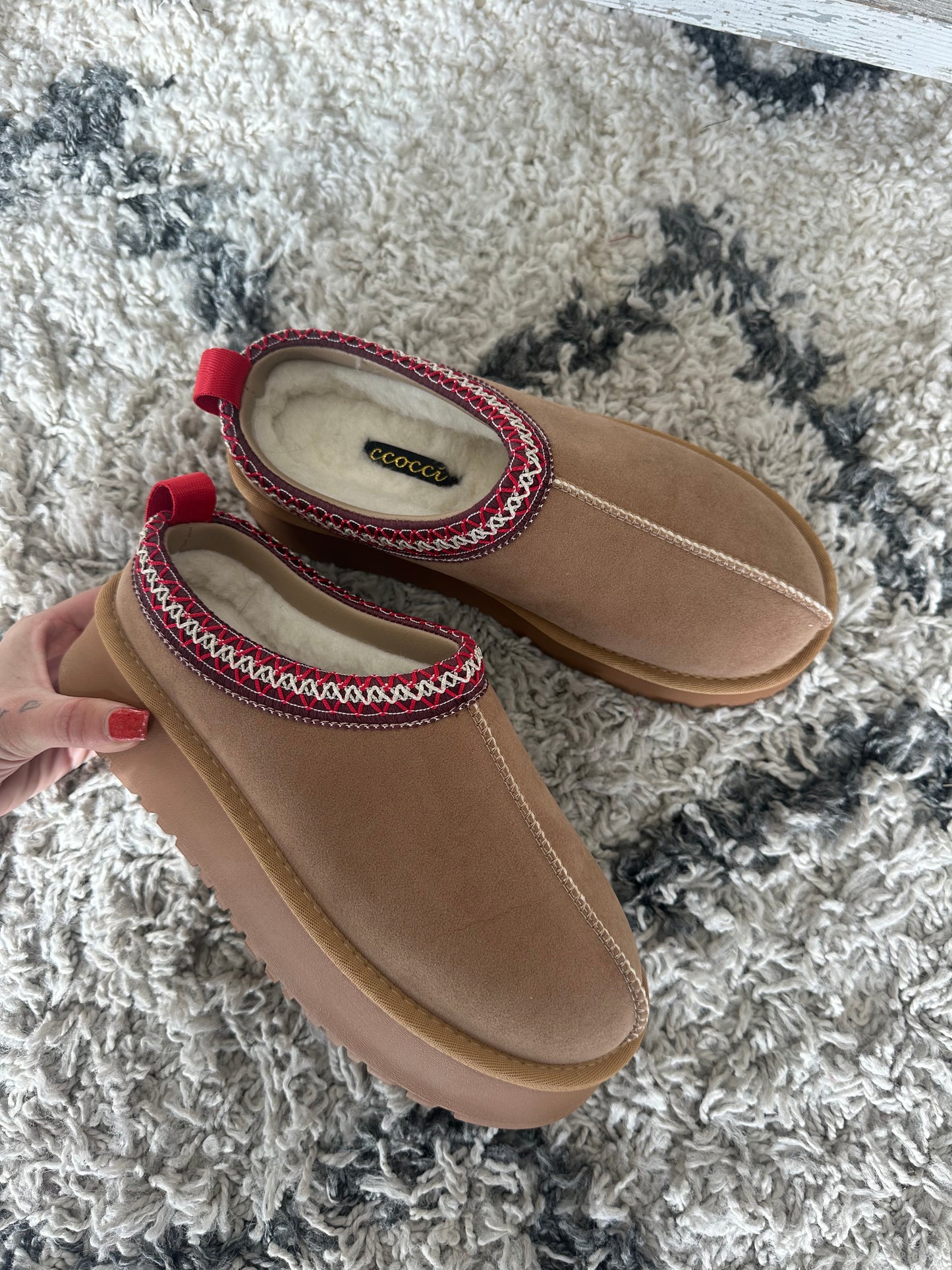 Tessa Ankle Fur-Lined Cozy Slipper