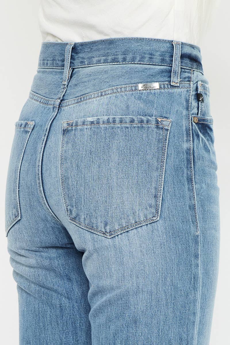 Bailey High Rise Straight Denim