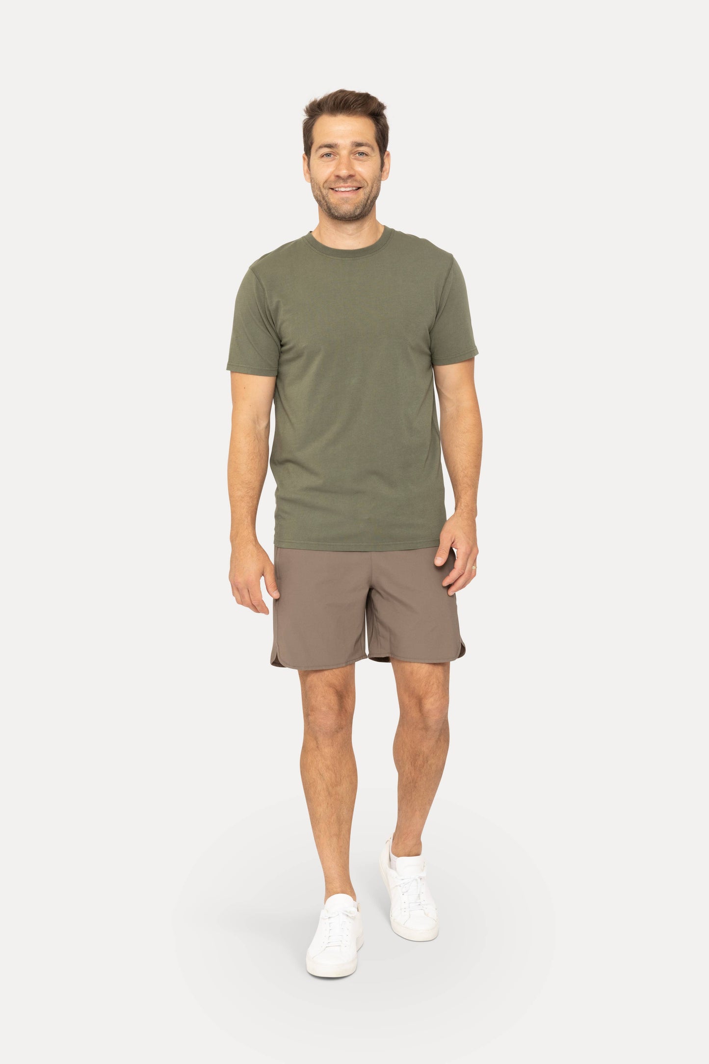 Pima Cotton Blend Short Sleeve Tee