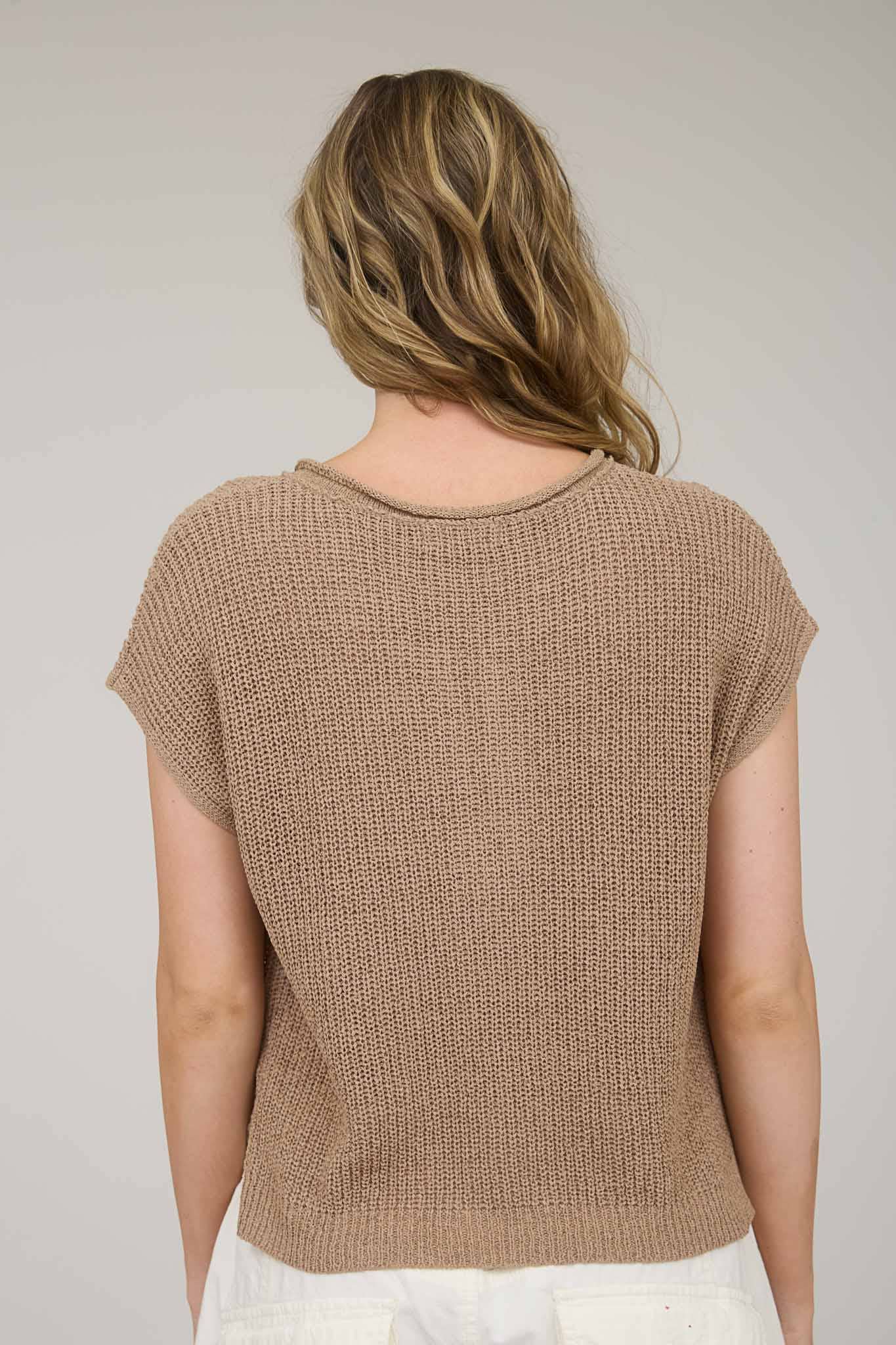 Quinn Split Neck Top