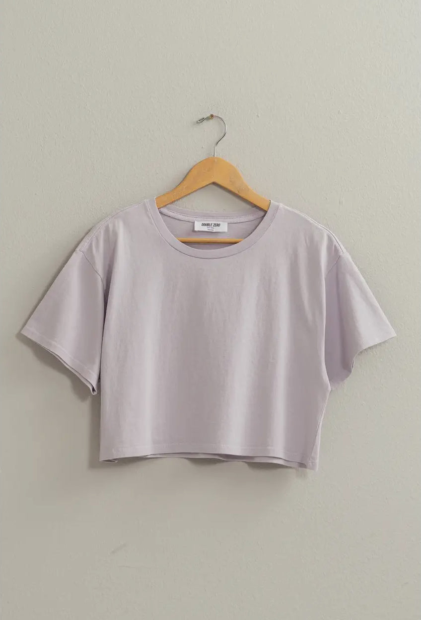 Casual Cropped T Shirt