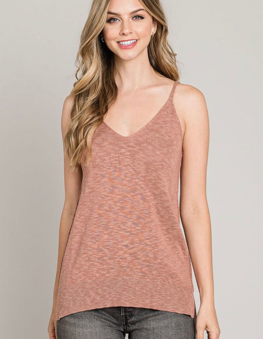 The Bree Sweater Tank Top