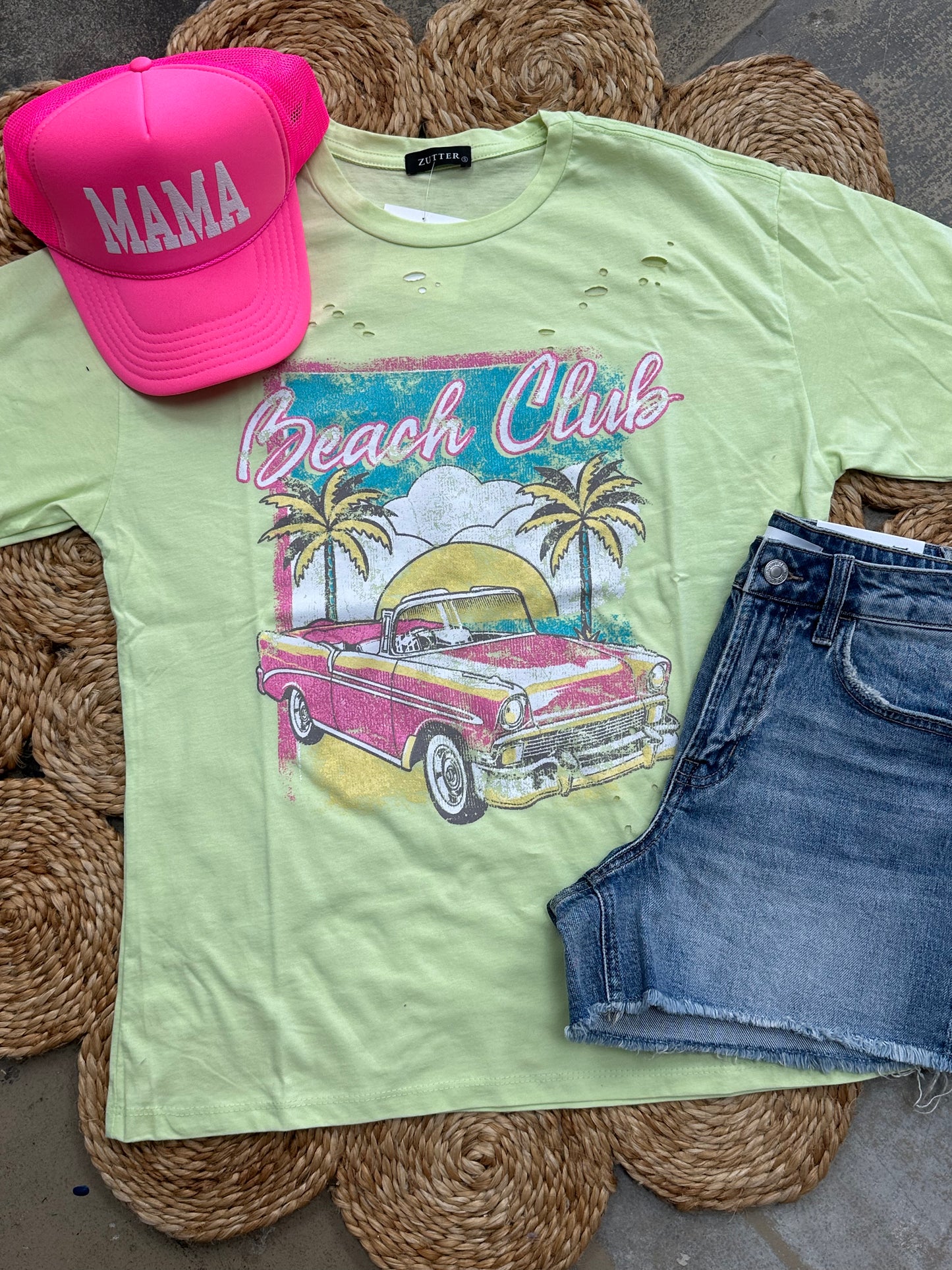 Beach club vintage Graphic