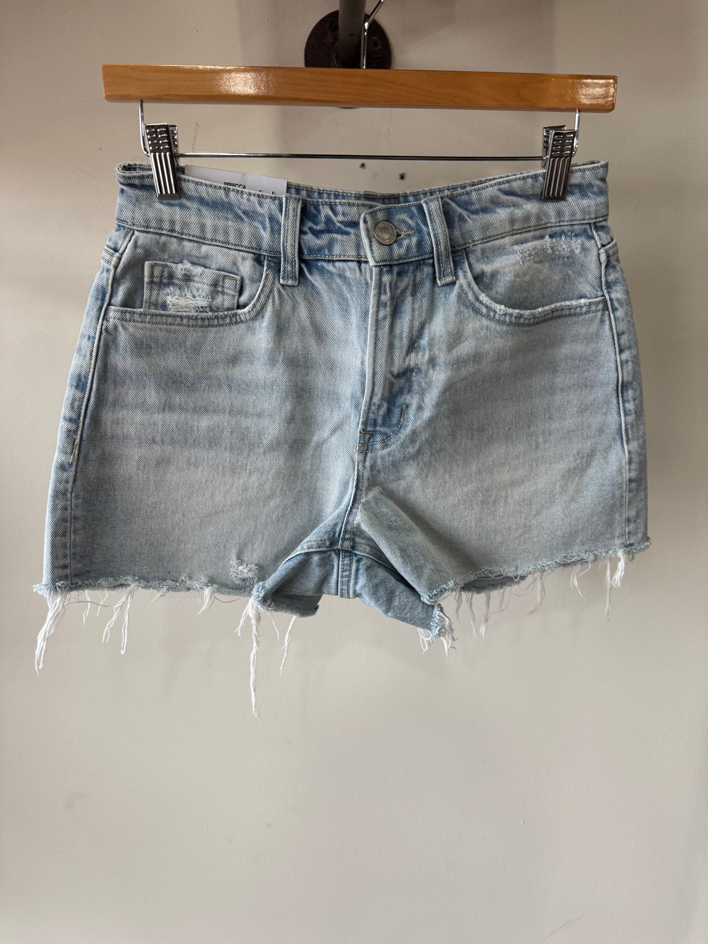 Vervet Stone Washed High Rise Shorts