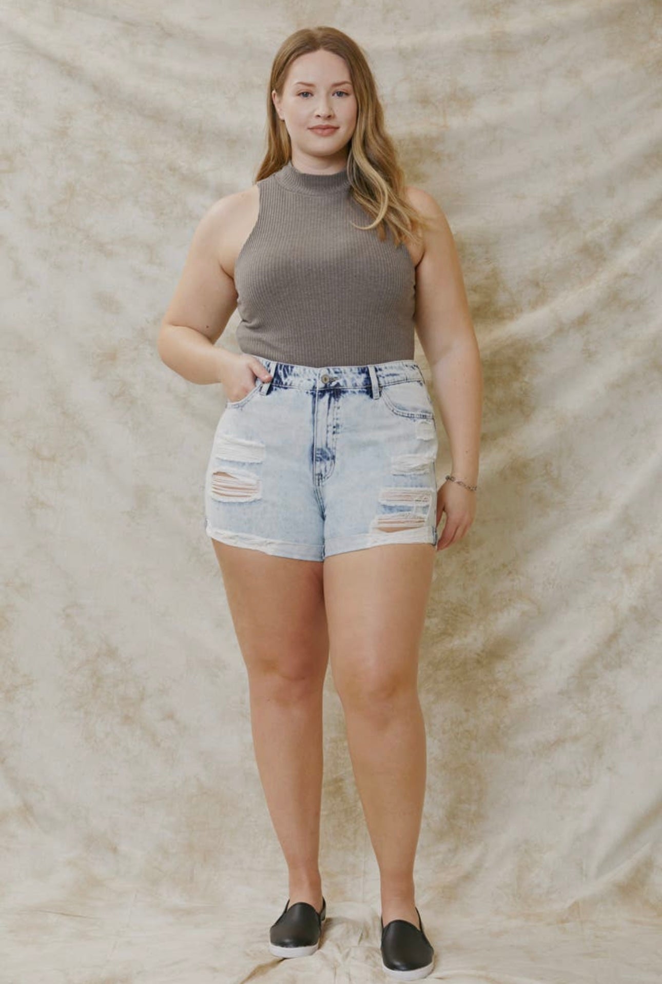 The Kelsey Denim Shorts