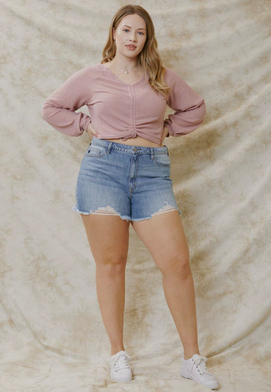 The Amelia Denim Shorts