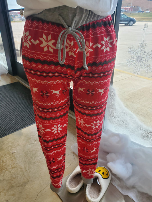 Christmas Pj Joggers