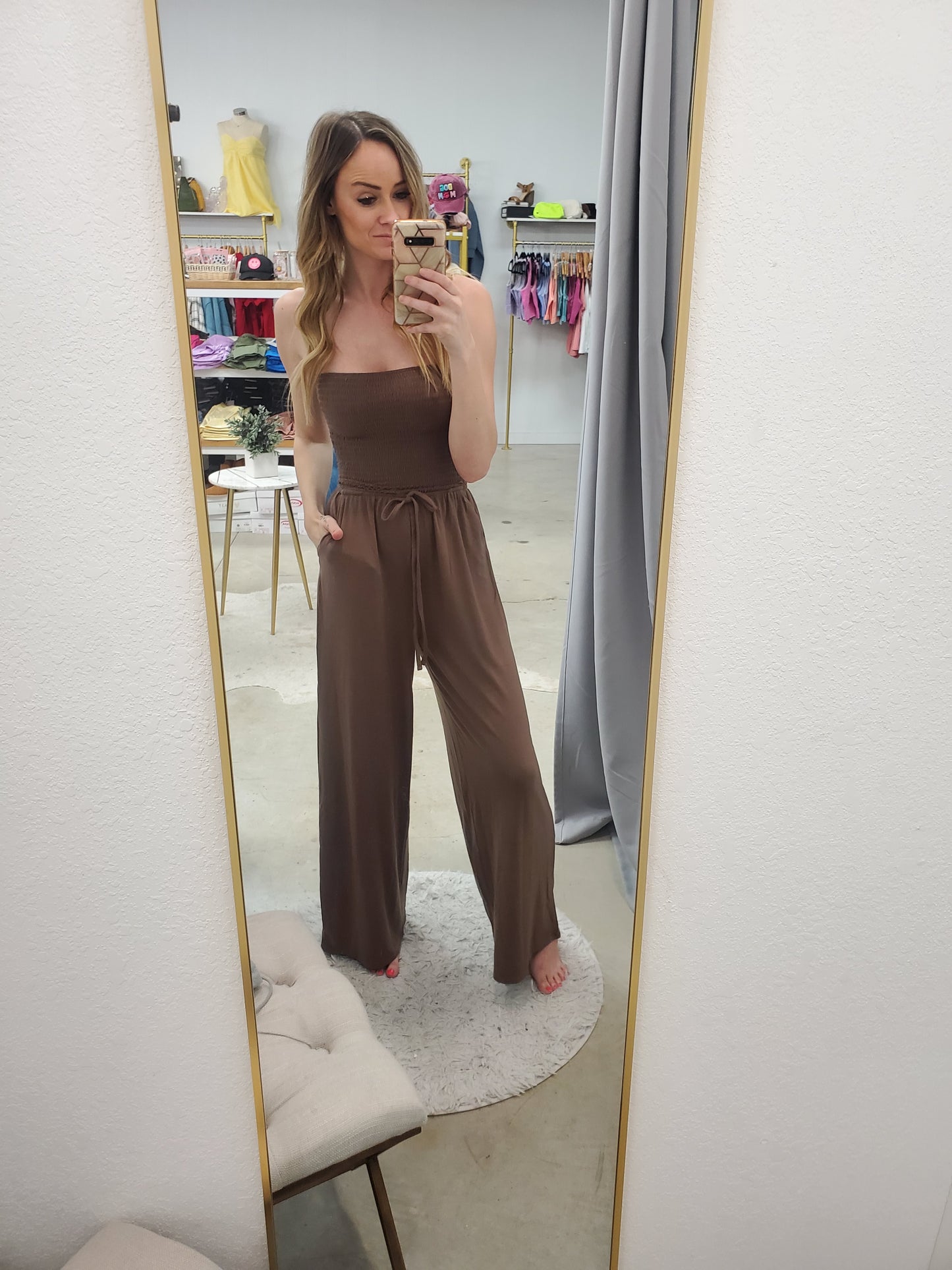 Temptations Tube Top Jumpsuit