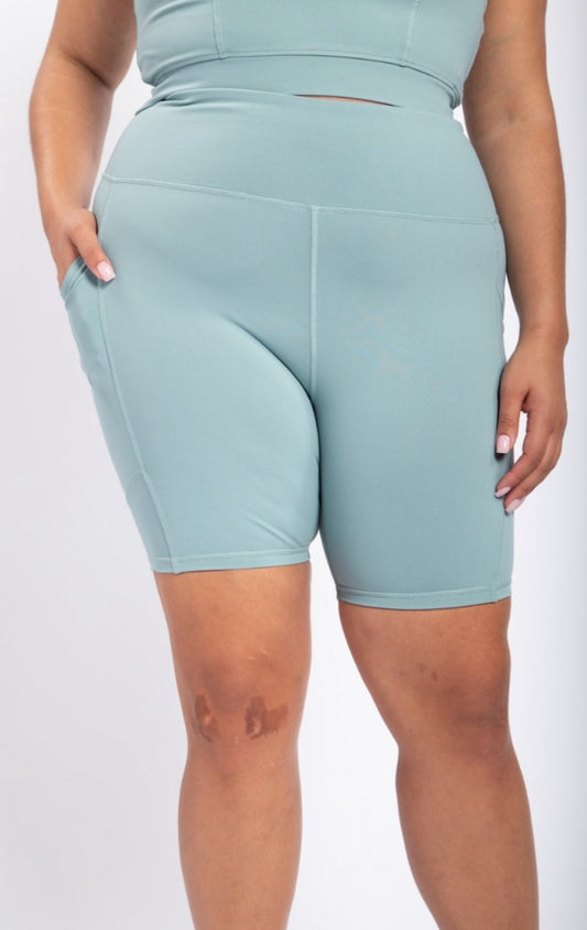 Curvy Sweetheart Biker Shorts