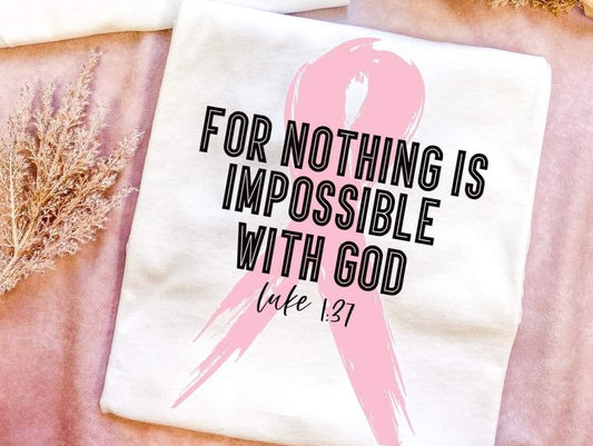 For Nothing Is Impossible With God