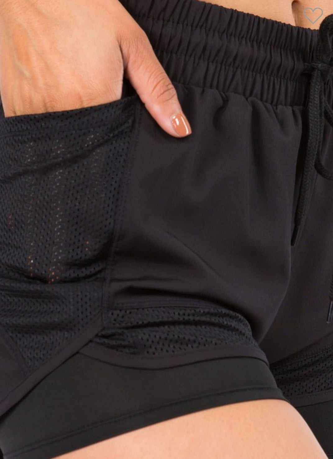 "On The Run" Running Shorts