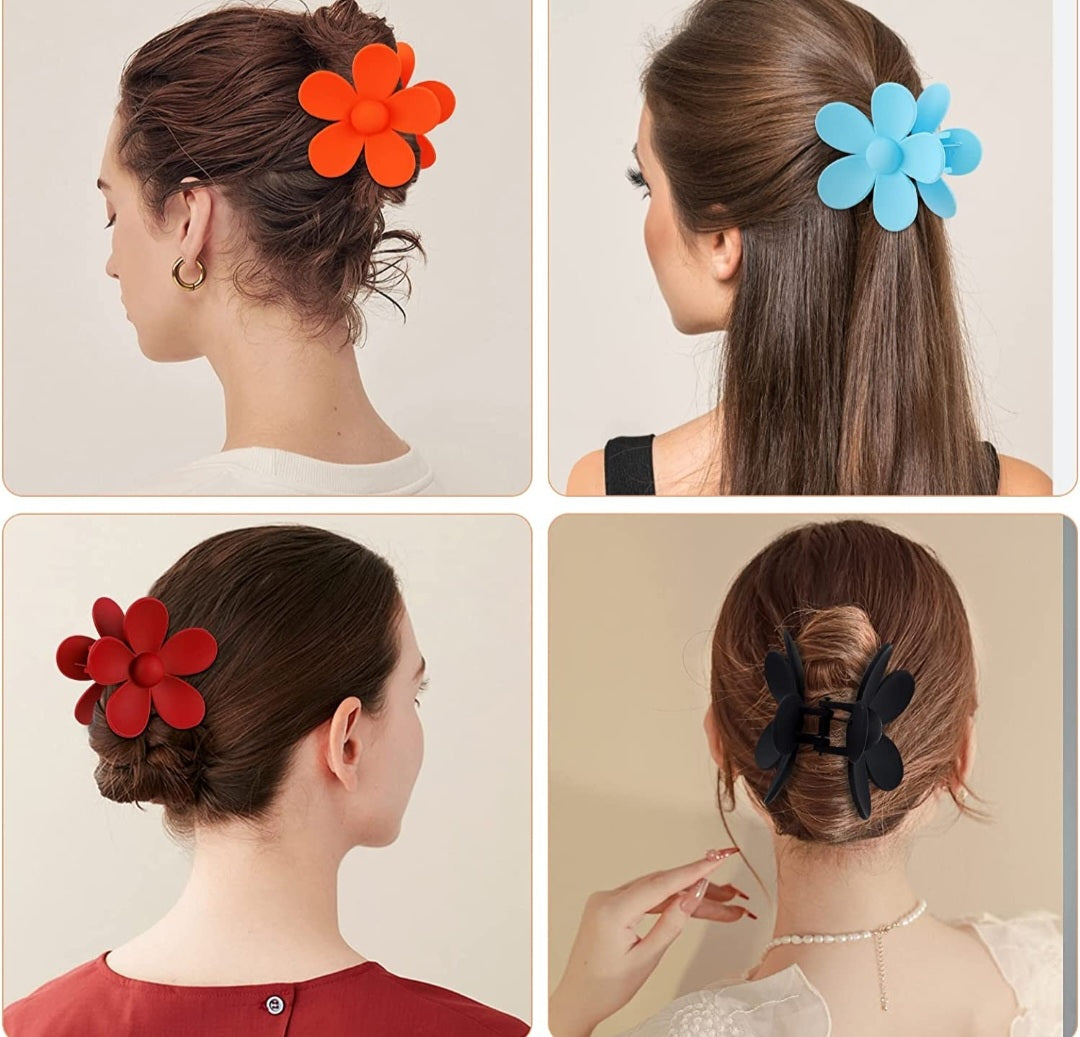 Daisy Flower Hair Clip